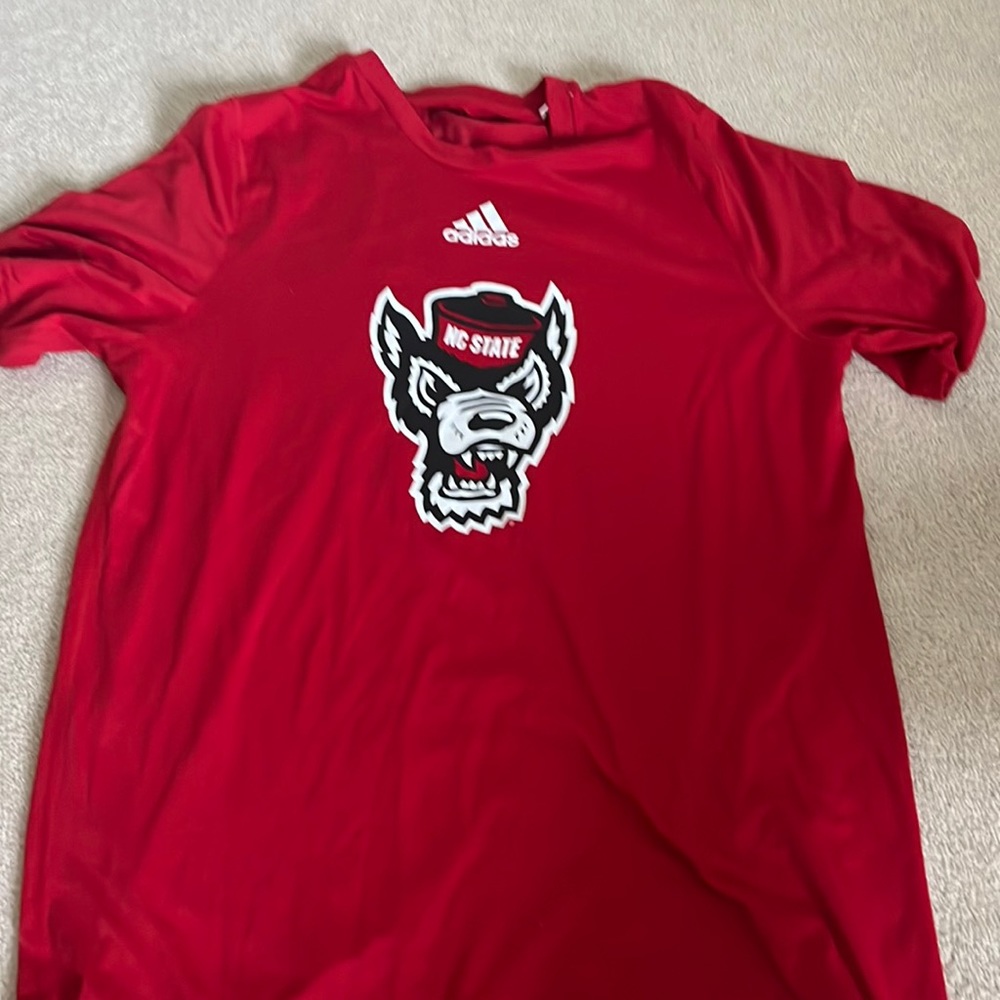 adidas nc state t shirt